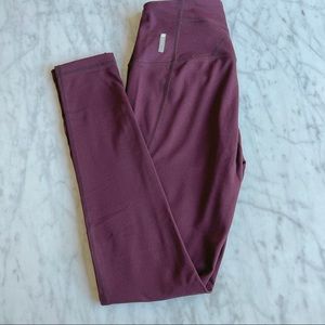 Zella legging burgundy size s